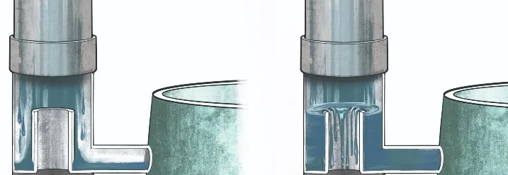 Zwei Möglichkeiten, eine Regentonne anzuschließen